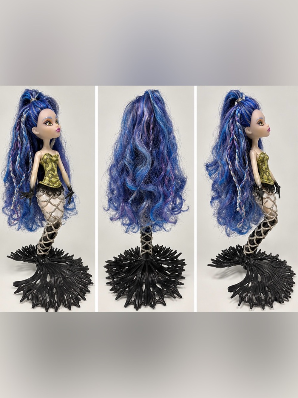 Monster High Sirena Von Boo Freaky Fusion Hybrid Doll - Picture 2 of 4